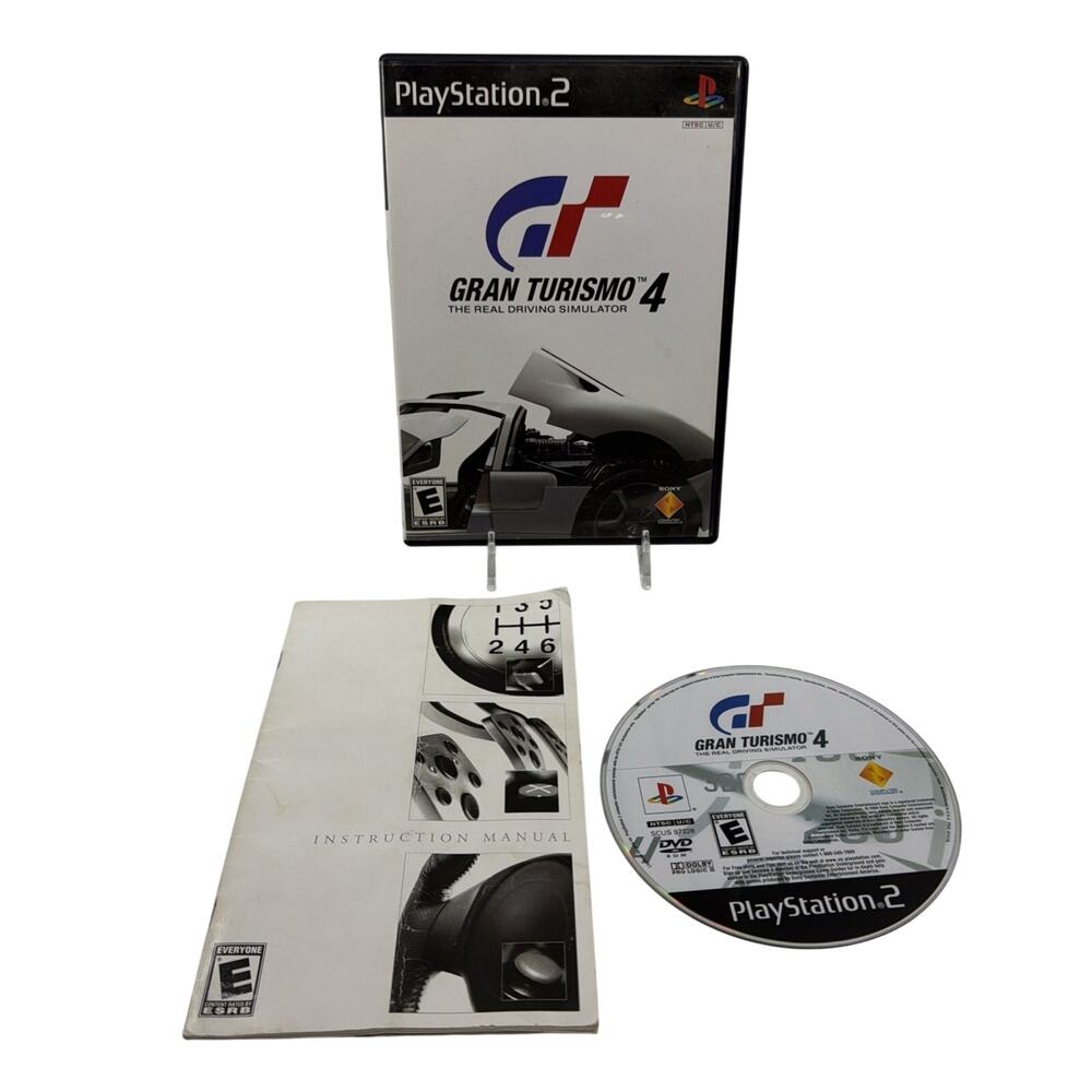 Gran Turismo 4 Sony PlayStation 2 PS2 CIB Complete Tested Working